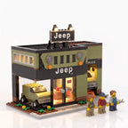 American Off-Road Adventure Garage Building Block set