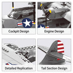 WWII Legend Reborn: PBY-5A Catalina Flying Boat Building Set | Ultimate Military Collector's Display