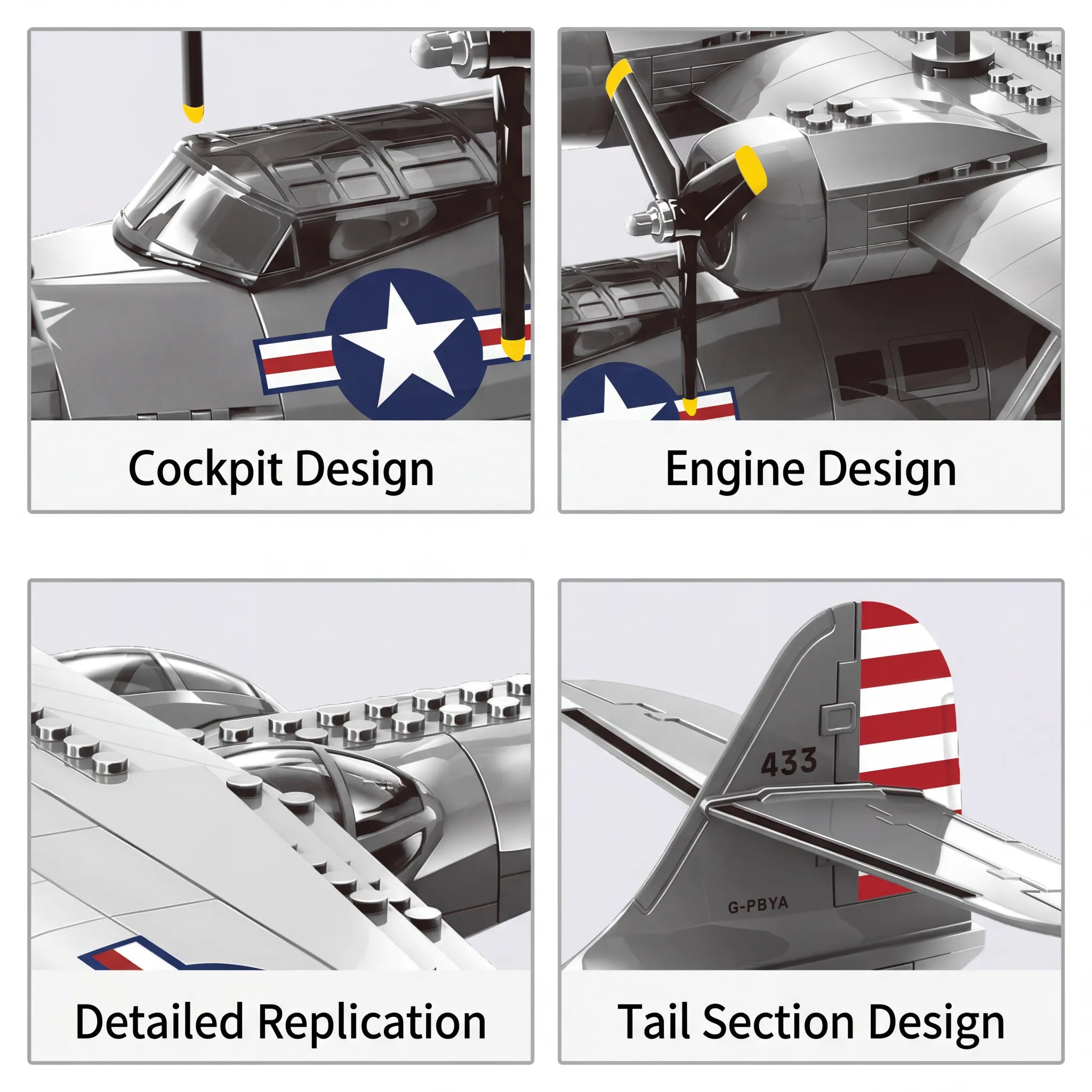 WWII Legend Reborn: PBY-5A Catalina Flying Boat Building Set | Ultimate Military Collector's Display