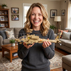 AH-64 Apache Attack Helicopter Building Block Set