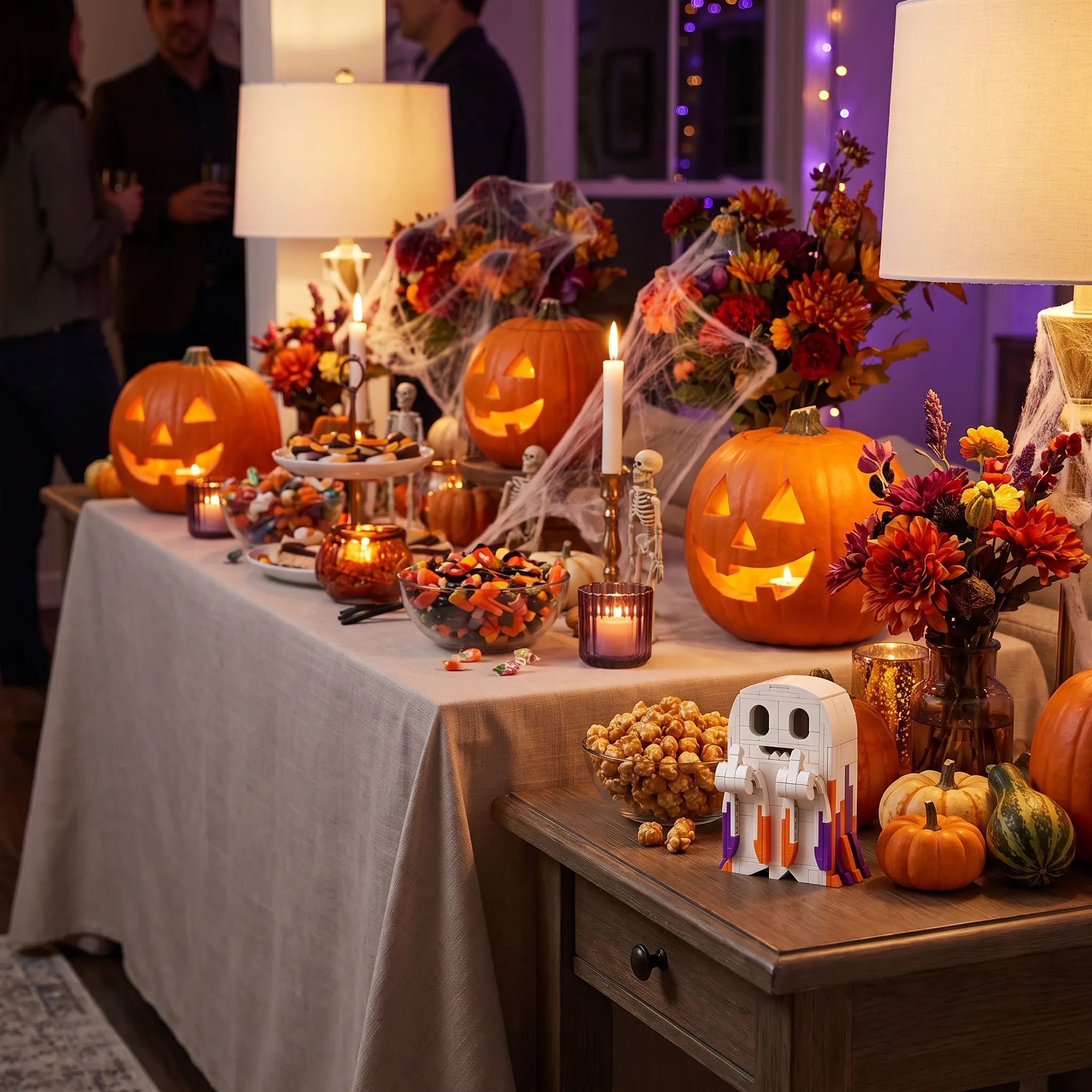The Defiant Ghost Halloween Collectible Building Set