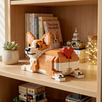 🐶 Corgi Love Brick Set — Build a Little Piece of Happiness