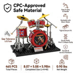 🥁 Stage-Ready Rock Drum Building Brick Set