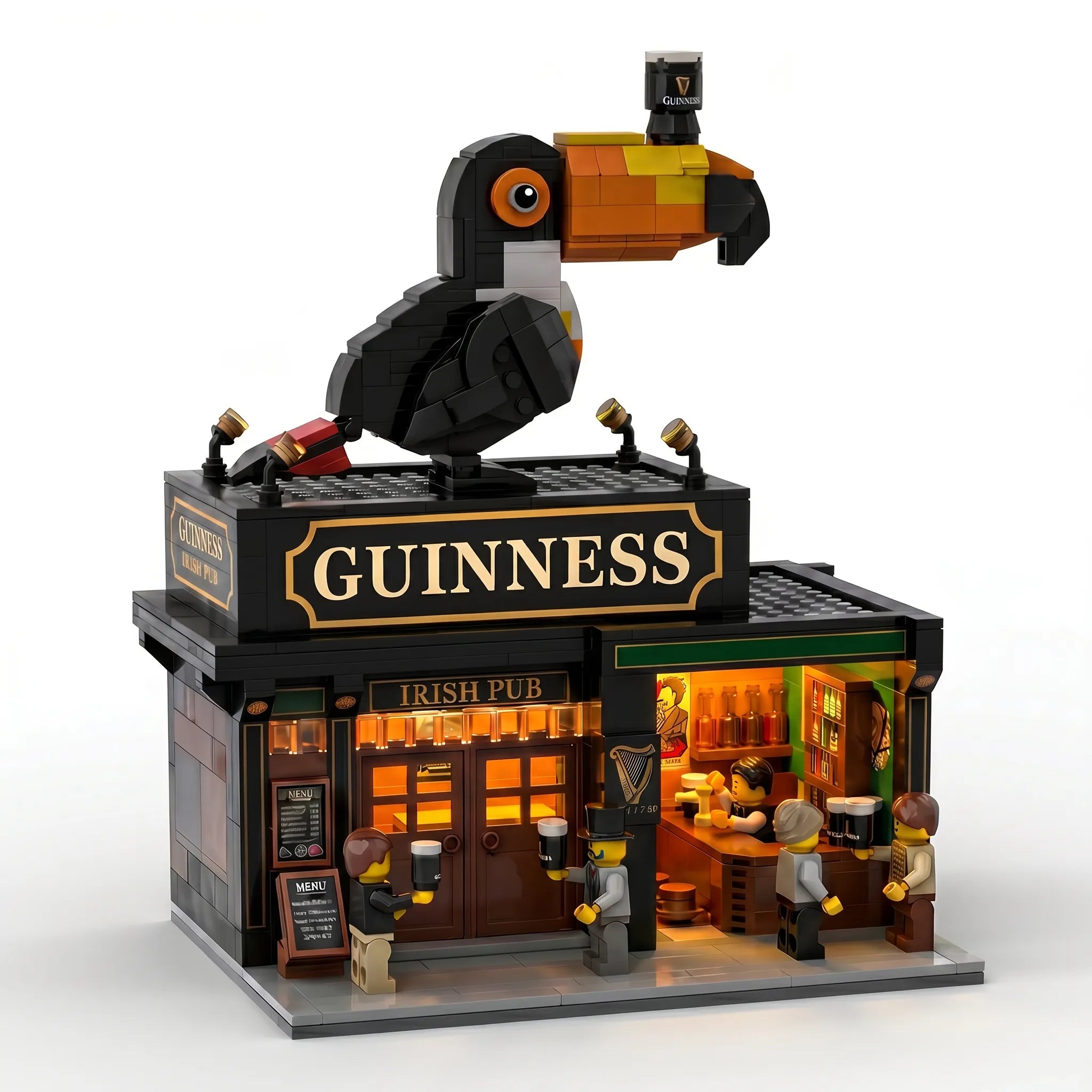 Irish Pub Mini — Building Block Set