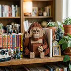 Not Just a Gorilla Building Block Set — A Little Friend for Your Desk 🦍✨