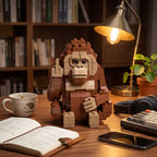 Not Just a Gorilla Building Block Set — A Little Friend for Your Desk 🦍✨