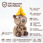 "Allow Everything" Zen Capybara Micro Building Blocks | Desk Stress Relief Toy & Healing Decor