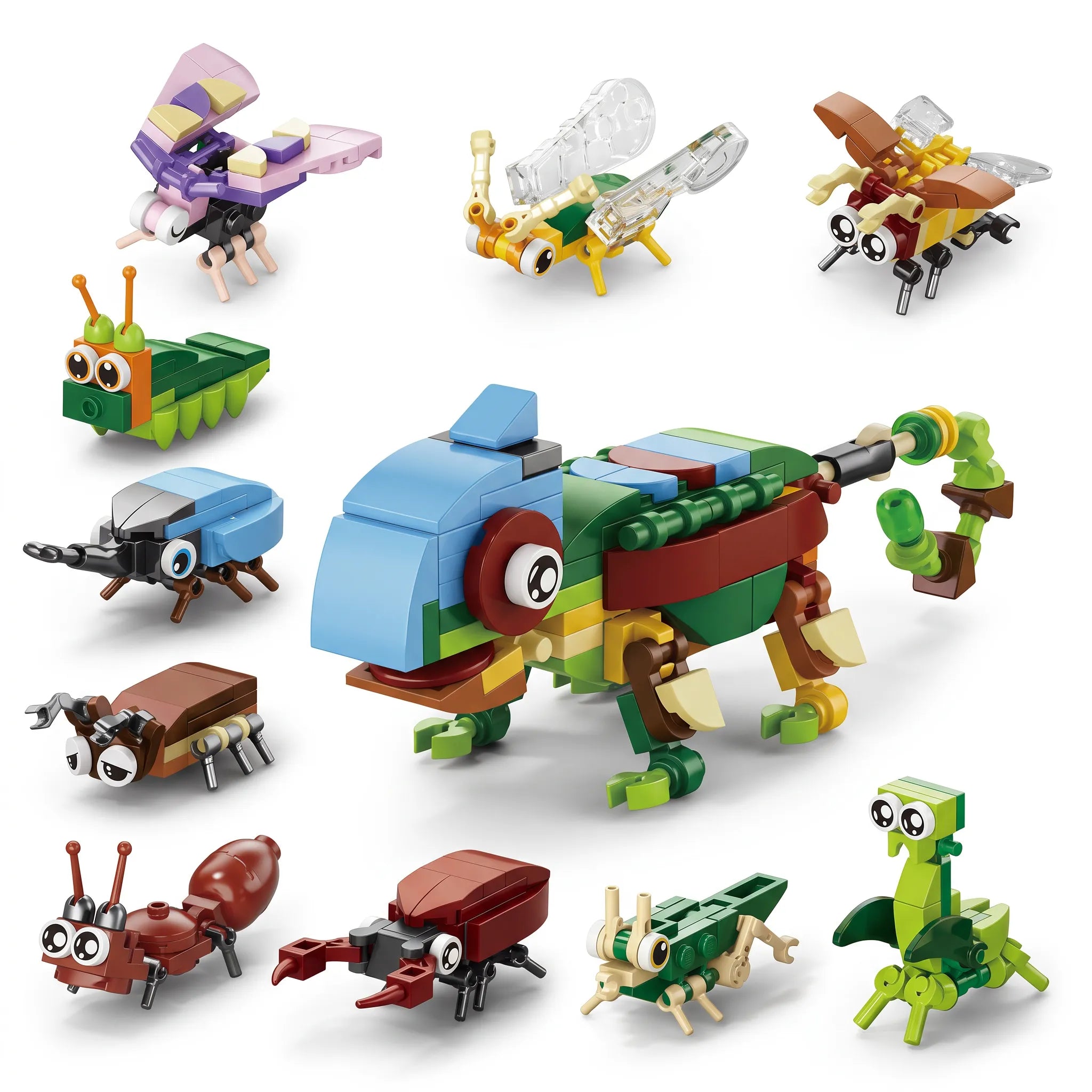 Mini Insect Collection Building Blocks Set-1