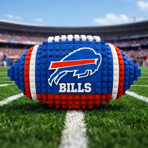 🏈Ultimate Fan Gridiron Football Building Block Set - DIY Collectible Puzzle Toy