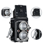 Classic TLR Camera Brick Set | Vintage Display Piece | Elevate Your Workspace for Creatives