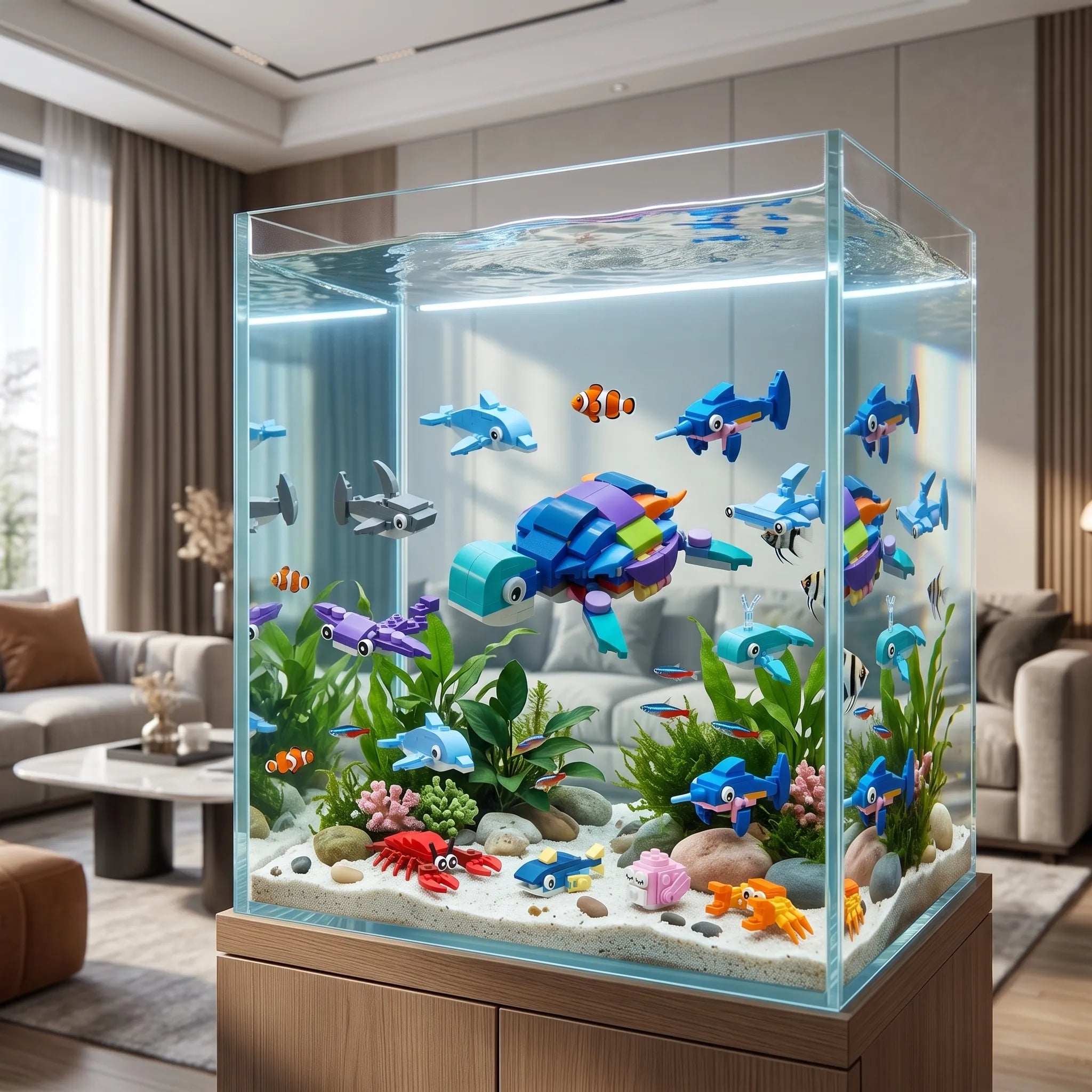 Ocean Ecosystem Building Blocks Set-1
