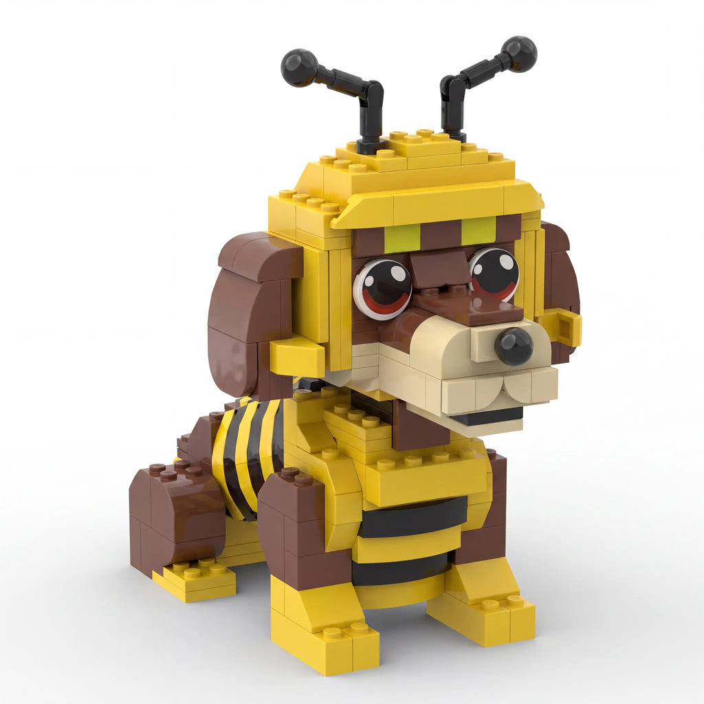 Bumblebee Puppy Building blocks Set